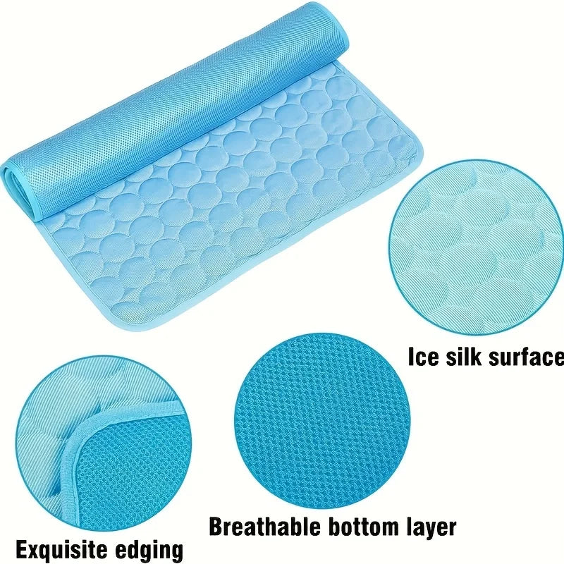 Dog Cooling Mat Summer Pet Cold Bed Extra Large For Small Big Dogs Pet Accessories Cat Durable Blanket Sofa Cat Ice Pad Blanket