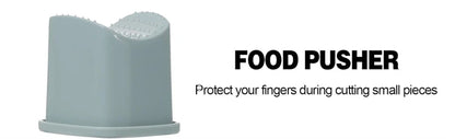 3 in 1 Rotary Cheese Grater Versatile Manual Vegetable Slicer Peanut Nuts Grinder Cheese Vegetable Shredder Clear