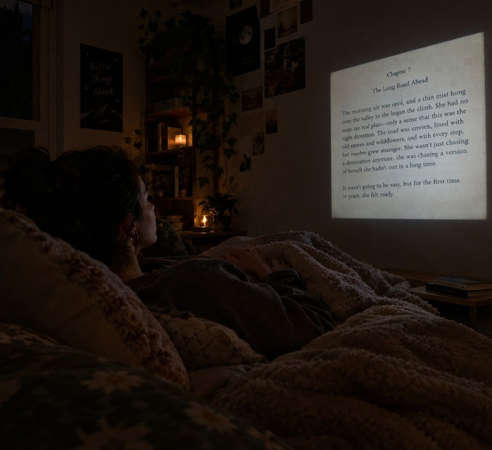 Smart Mini Home Reading Theater Projector